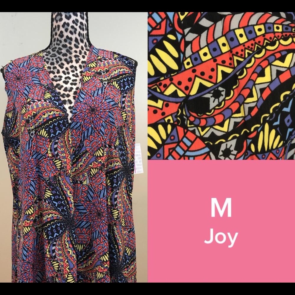 LuLaRoe Longline Joy Vest